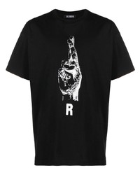 Raf Simons Hand Sign Short Sleeve T Shirt