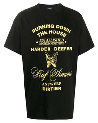 Raf Simons Harder Deeper Butterfly T Shirt