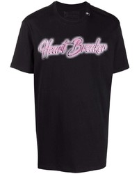 Philipp Plein Heart Breaker Embellished T Shirt