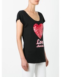 Love Moschino Heart Print T Shirt