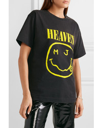 Marc Jacobs Heaven Printed Cotton Jersey T Shirt