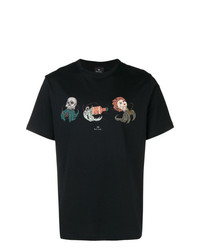 Ps By Paul Smith Hermit Crab Print T Shirt