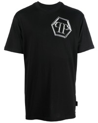 Philipp Plein Hexagon Logo Short Sleeve T Shirt