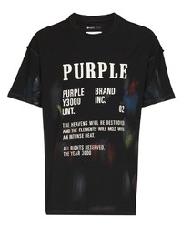 purple brand History Painted Short Sleeve T Shirt