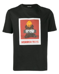 Neil Barrett Horror Toys Print T Shirt