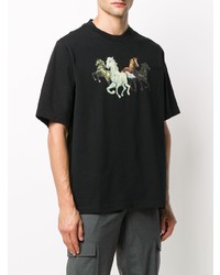 Kenzo Horse Print Short Sleeved T Shirt