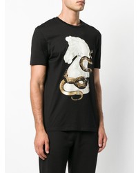 Roberto Cavalli Horse Snake T Shirt