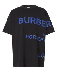 Burberry Horseferry Print Oversized T Shirt