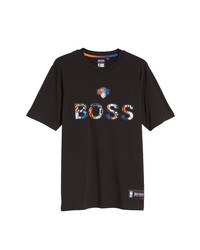 BOSS Hugo X Nba Tbasket New York Knicks Logo Graphic Tee