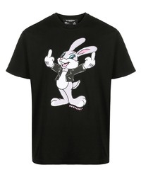 DOMREBEL Humper Bunny Print T Shirt