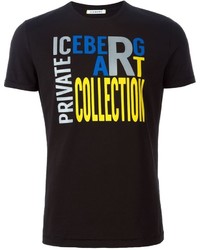 Iceberg Logo Print T Shirt