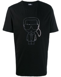 Karl Lagerfeld Ikonik Print T Shirt