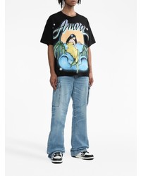 Amiri Illustration Print Cotton T Shirt