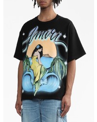 Amiri Illustration Print Cotton T Shirt