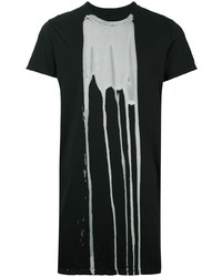 Rick Owens DRKSHDW Ink Spill Print T Shirt