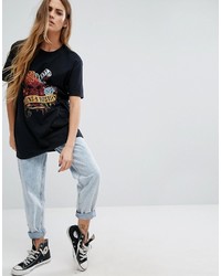 Reclaimed Vintage Inspired Guns N Roses Print Band T Shirt