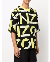 Kenzo Intarsia Logo Knit T Shirt