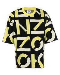 Kenzo Intarsia Logo Knit T Shirt