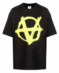 Vetements Inverted Anarchy Print T Shirt