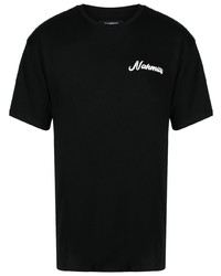Nahmias Invitation Logo Print Cotton T Shirt