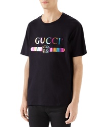 Gucci Iridescent Logo T Shirt