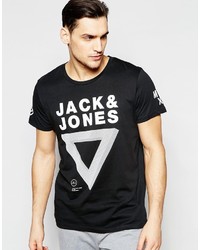 Jack and Jones Jack Jones T Shirt With Triangle Print