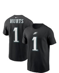 Nike Jalen Hurts Black Philadelphia Eagles Player Name Number T Shirt At Nordstrom