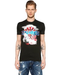 DSQUARED2 Japan Printed Jersey T Shirt