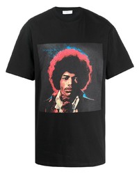 Ih Nom Uh Nit Jimi Hendrix Printed T Shirt