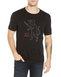 John Varvatos Star USA John Varvatos Lets Dance Graphic T Shirt