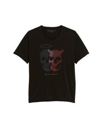 John Varvatos Star USA John Varvatos Saint Or Sinner Graphic T Shirt