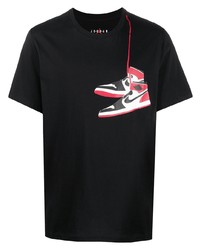 Nike Jordan Aj1 Shoe Print T Shirt