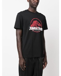 Neil Barrett Jurassic Park Print T Shirt
