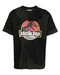 Mostly Heard Rarely Seen Jurassic Park Print T Shirt