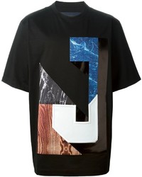 Juun.J Marble J Print T Shirt