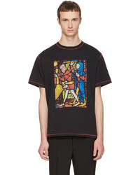 J.W.Anderson Jw Anderson Black Stain Glass T Shirt