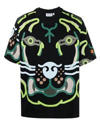 Kenzo K Tiger Print T Shirt