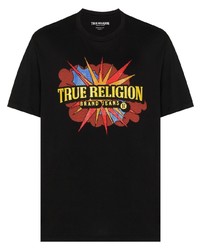 True Religion Kapow Logo Print T Shirt
