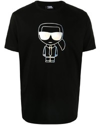 Karl Lagerfeld Karl Holographic Print T Shirt