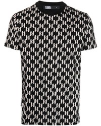 Karl Lagerfeld Karl Monogram Print T Shirt