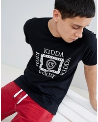 Christopher Shannon Kidda By Chain T Shirt In Black