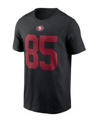 Nike Kittle Black San Francisco 49ers Name Number T Shirt