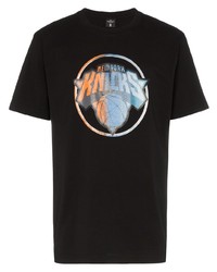 Marcelo Burlon County of Milan Knicks Graphic Print Cotton T Shirt