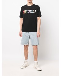 Karl Lagerfeld Kpride Logo Print T Shirt