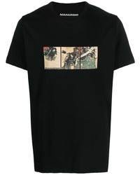 Maharishi Kuroko Graphic Print Cotton T Shirt