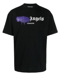 Palm Angels La Logo Print T Shirt