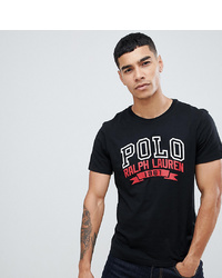 Polo Ralph Lauren Large 1967 Logo T Shirt Classic Regular Fit In Black At Asos