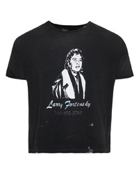Paly Larry 4 Life Graphic Print T Shirt