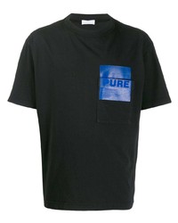 Haikure Larry Contrast Pocket T Shirt