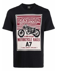 Barbour Legendary A7 Graphic Print T Shirt